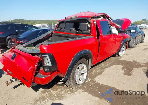 2016 Ram 1500 Sport из США, поврежденный, VIN 1C6RR7MT4GS252964